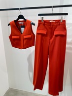 BORDERS at BALCONY 3色展開　FLAP PANTS フラップパンツ