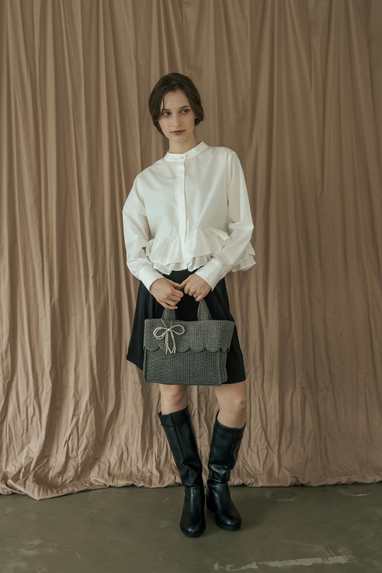 予約【Square Tote】Scallop Small