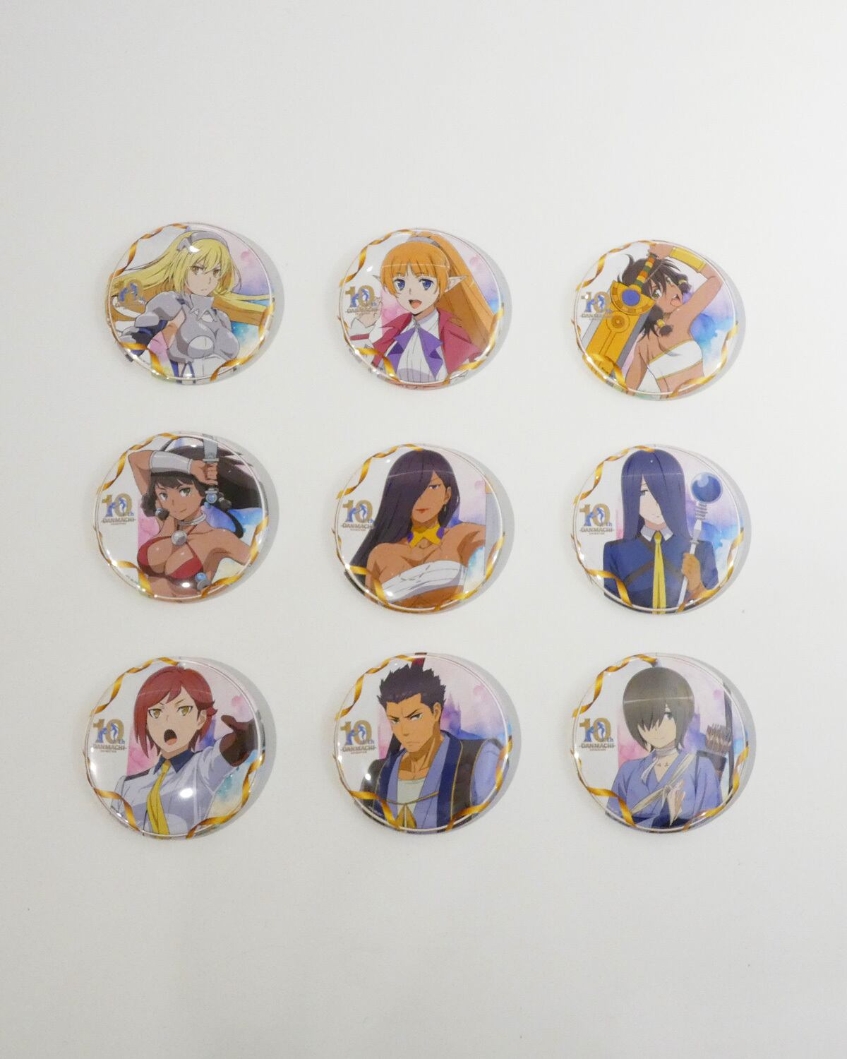 超かぐや姫！】トレーディングホログラム缶バッジ 全10種