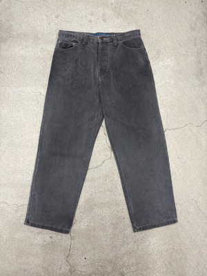 90～00s VOLCOM/Denim pants/USA製/M/デニムパンツ/ストレ－トパンツ/グレ－/ボルコム