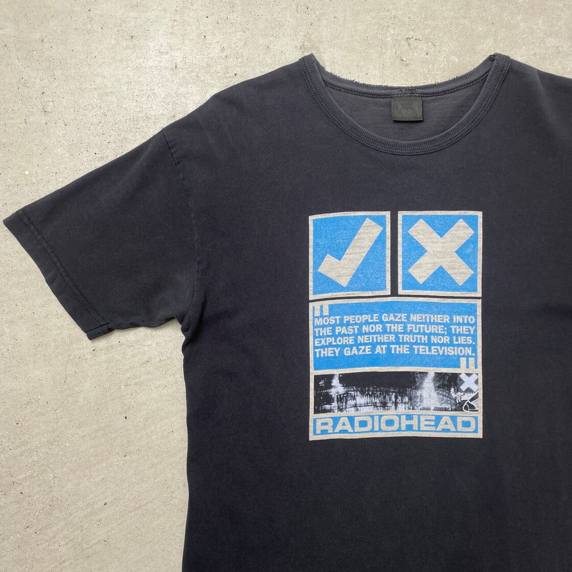 90年代 USA製 RADIOHEAD レディオヘッド バンドTシャツ バンT メンズ 