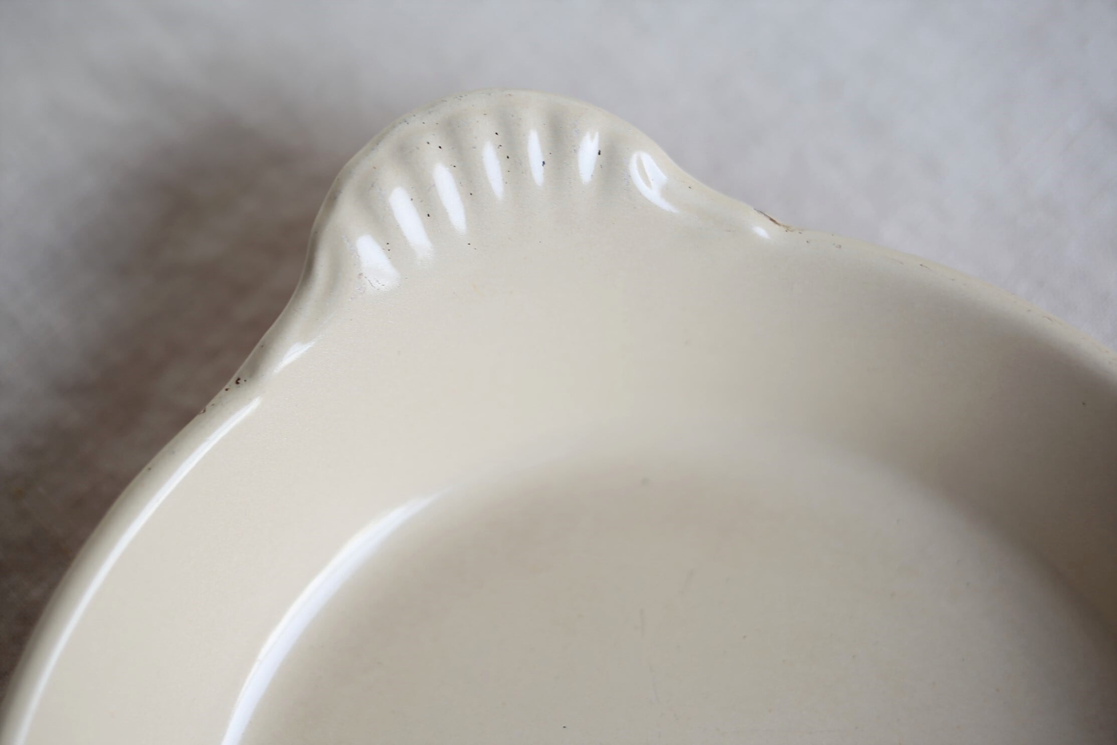 フランス ヴィンテージ ル・クルーゼ Le Creuset グラタン皿 ブリュレ
