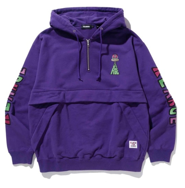 XLARGE】TIM COMIX ANORAK SWEATSHIRT アノラック フーディー