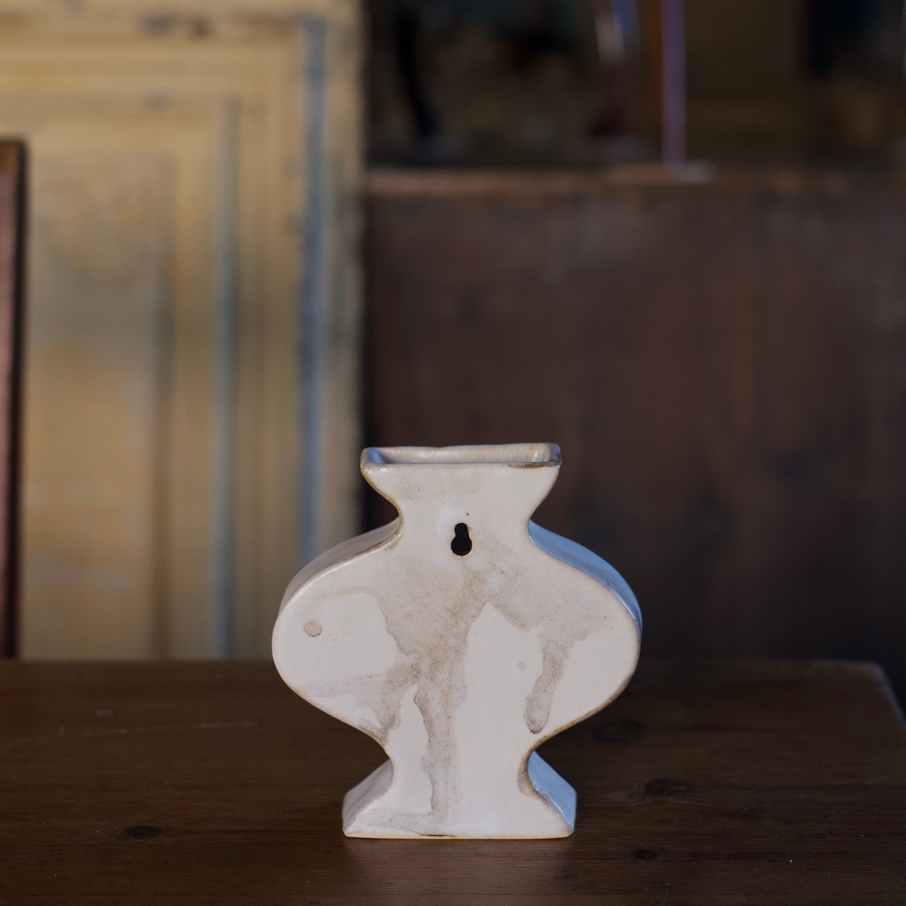 OluNoA / フラワーベース【B】〈 花瓶・花器・一輪挿し・陶器・インテリア・置物 〉