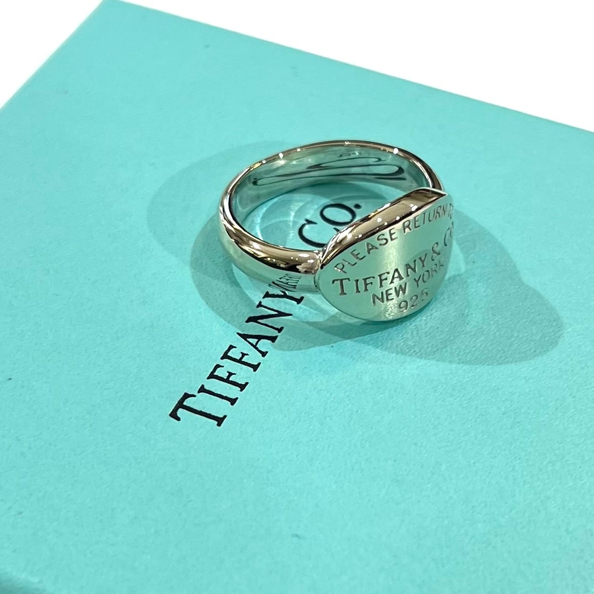 TIFFANY&CO.】【18号】2298 リターントゥ ティファニー オーバルタグ