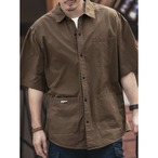 Button-Down Regular Collar Work Shirt ◇ H0277