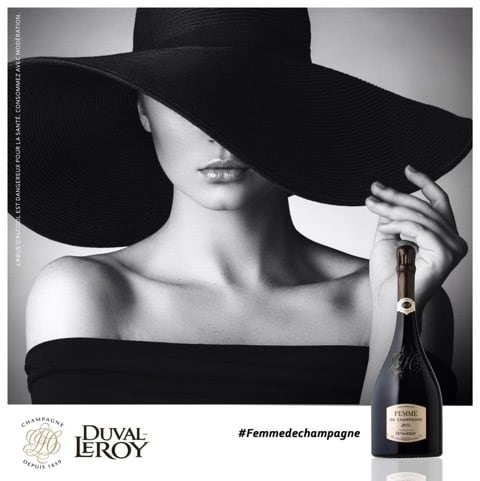 Duval Leroy　Femme de Champagne NV 375ml　デュヴァル・ルロワ　ファム・ド・シャンパーニュ　グランクリュ NV ハーフ　