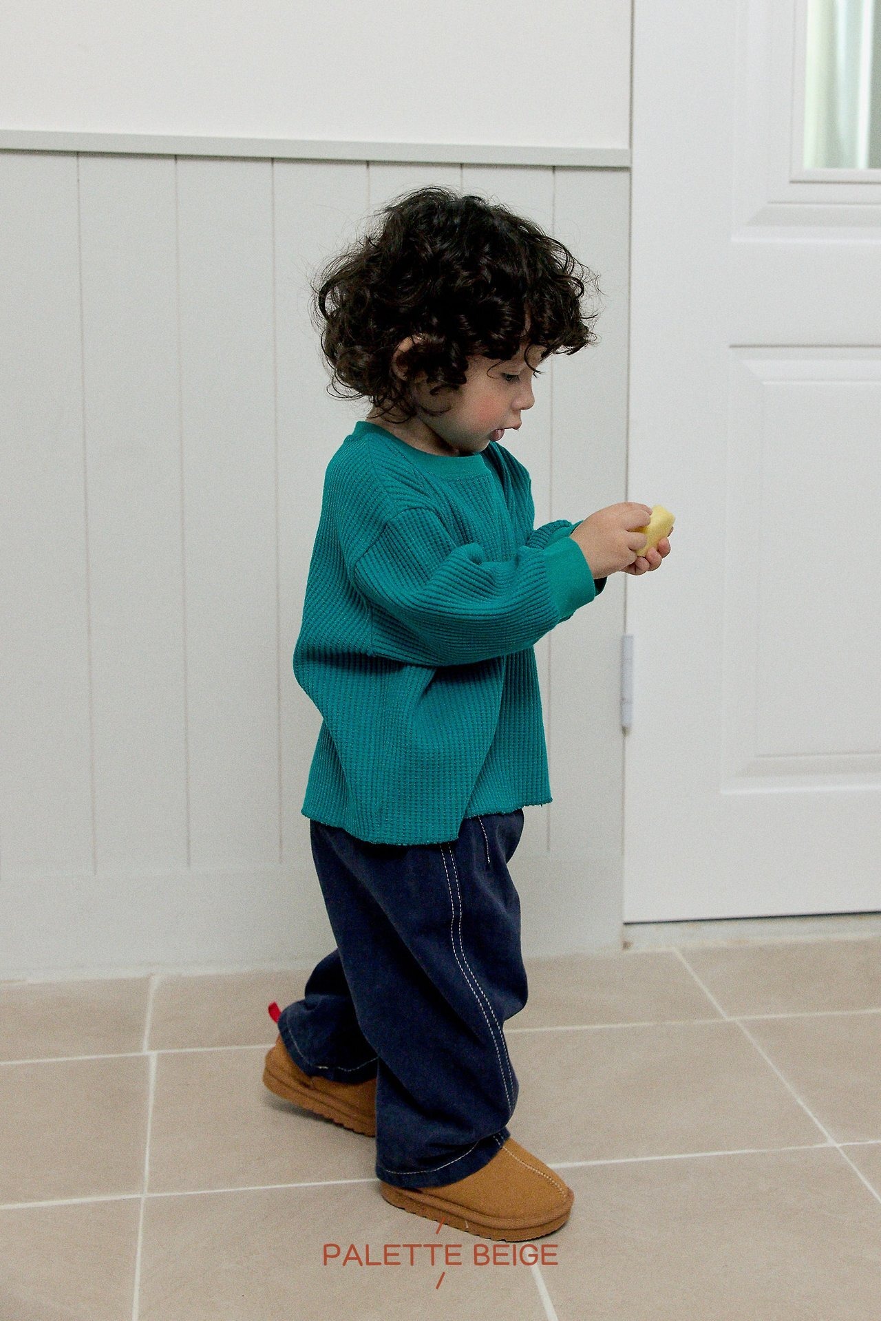 the beige［取寄］curve stitch pants 26winter