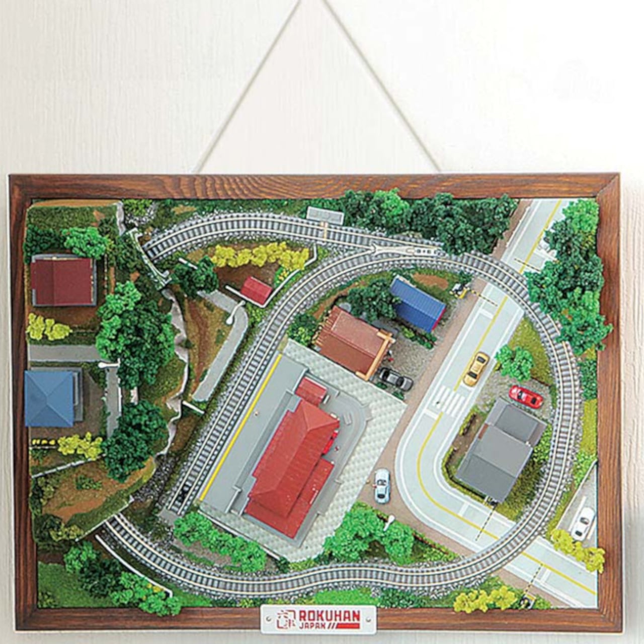 S071-2 壁掛けタイプジオラマセット WALL-MOUNTED LAYOUT SET