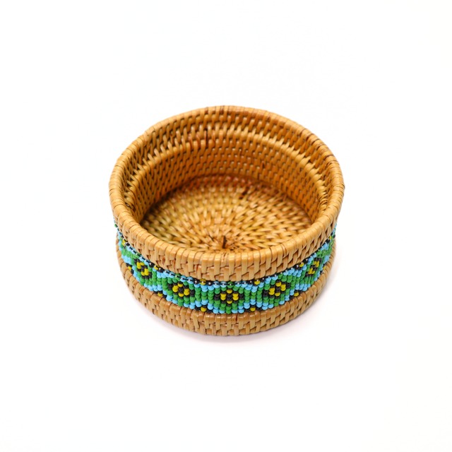 ビーズ織りの小物入れ（S）