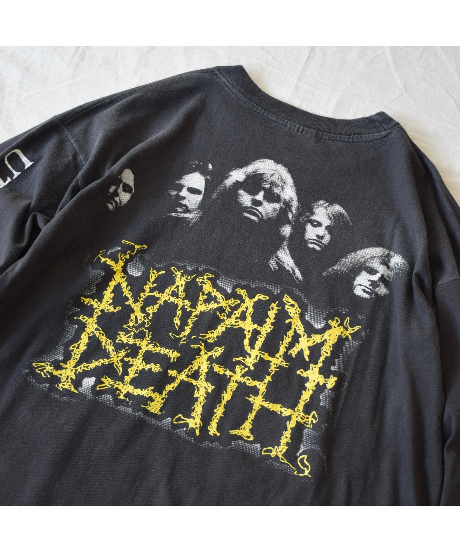 SPECIAL】90's NAPALM DEATH ロングスリーブTシャツ メンズXL ブラック