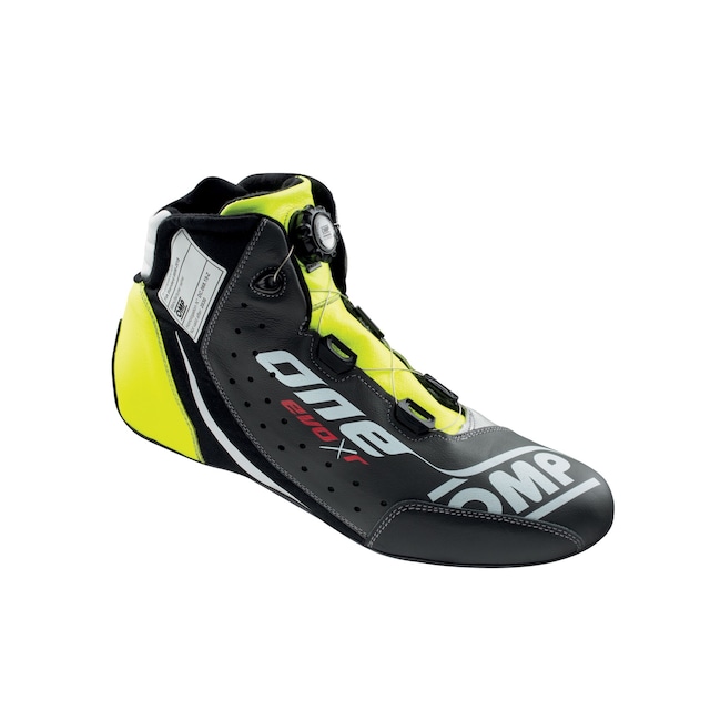 IC0-0805-B01#370 ONE EVO X R SHOES MY2021 Black/silver/fluo yellow