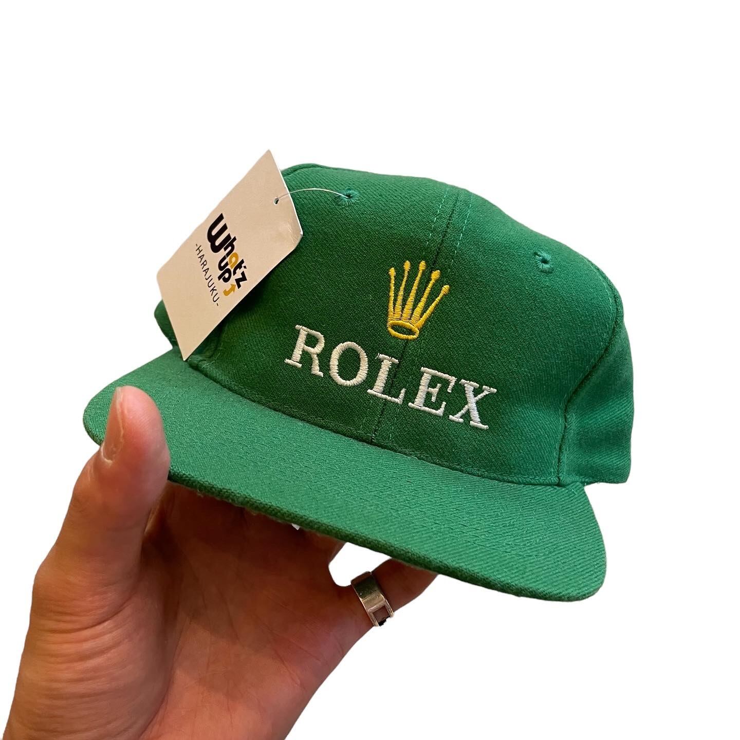 90s USA製 ROLEX メッシュキャップ 希少品 オモシーチャンネル古着女子