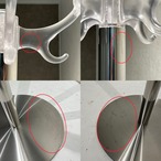 オカムラ コートハンガー ポールハンガー コートスタンド ハンガーラック 洋服掛け カバン掛け モダン ミニマル