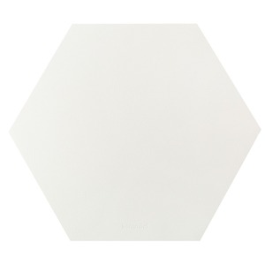 ランチョンマット-ヘキサゴン[keramika] ホワイト