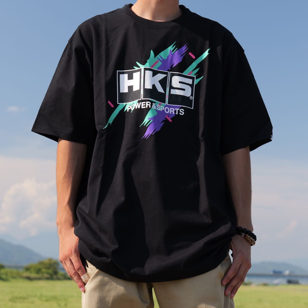 HKS T-SHIRT SUPER RACING v2 BLACK No.726-730 | HKS GATE ONLINE STORE