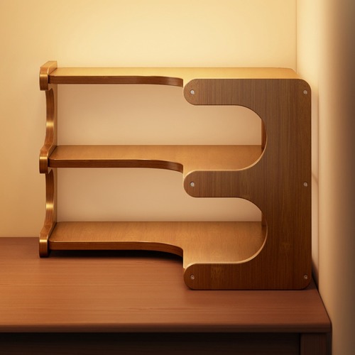 コーナーラック 卓上収納 多層ラック キッチン デスク上 収納棚 家庭用 整理整頓 おしゃれ シンプル カフェ