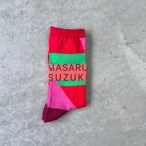 bpbp / 【23-27.5cm】MASARU SUZUKI enkin view socks