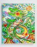緑沢山わくわく龍【アート原画】