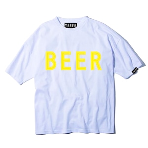 BEER アップリケロゴT イエロー