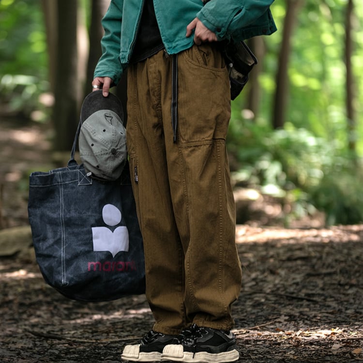 Tapered Full-Length Casual Pants ‐4col‐ A0652