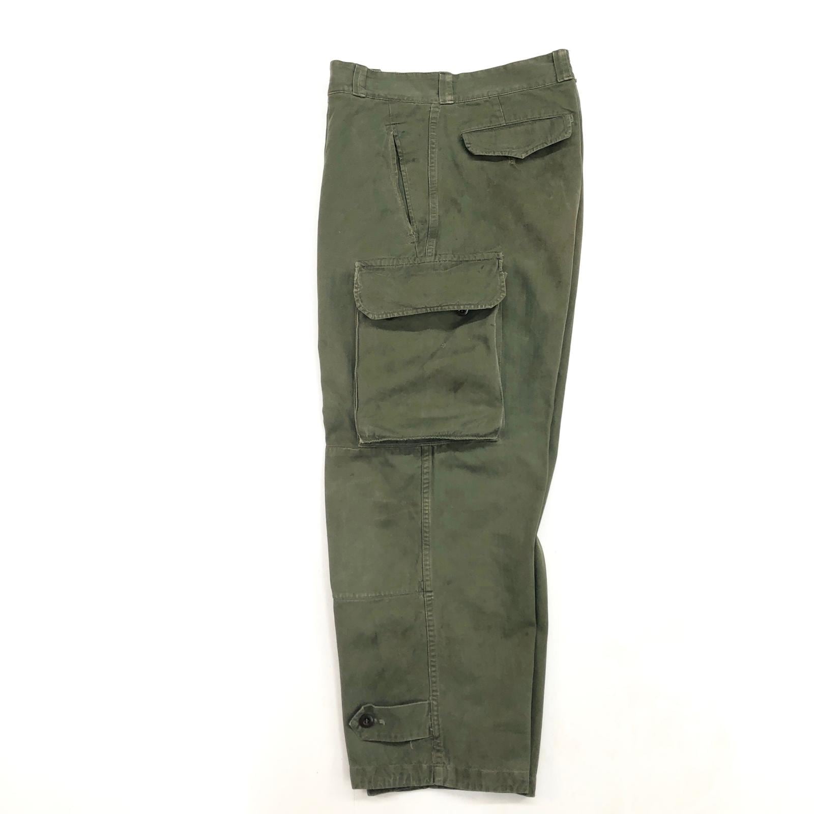 FRENCH ARMY フランス軍 60年代 M-47 カーゴパンツ 後期型 むきだし 1