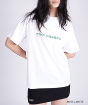【直営限定ITEM】COOLA MADE®エンブロイダリーベーシックTシャツ (WHITE) CQ-47068H