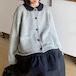 クルーネックニットカーディガン ・12541
