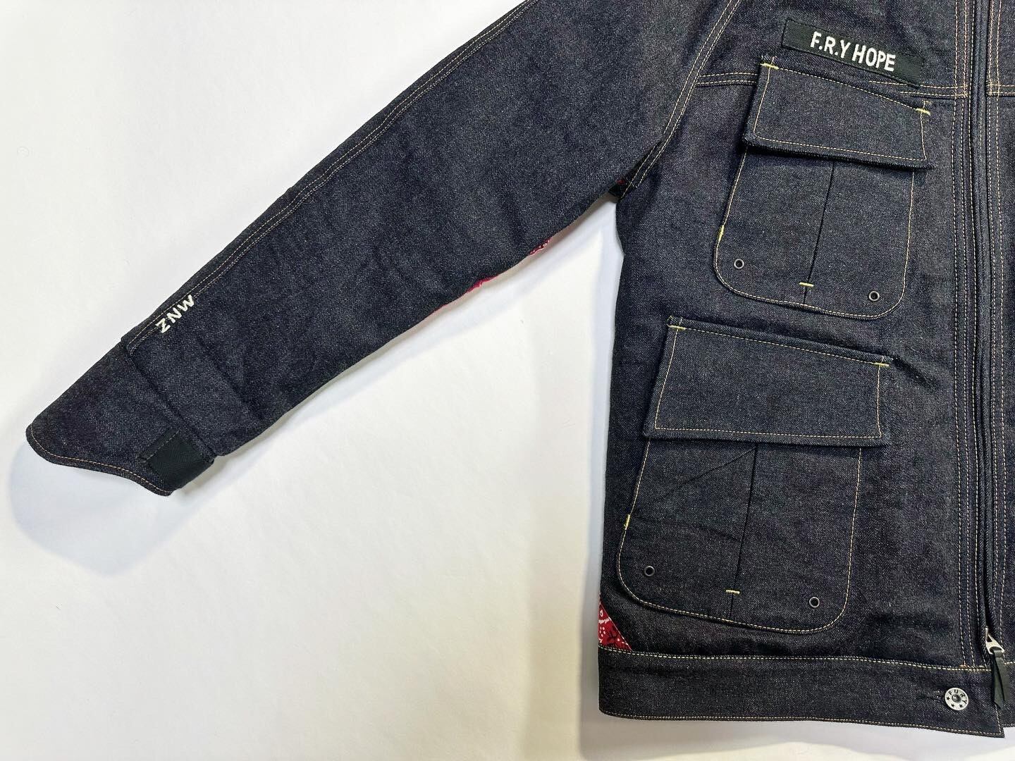 23AW FURY 憤デニムユーティリティファティーグジャケット 23AW FURY 憤デニムユーティリティファティーグジャケット