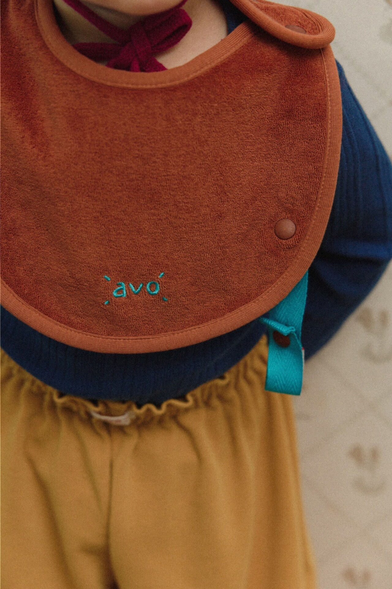 〖取寄〗韓国子供服 / 26winter / avo / TERRY PACIFIER BIB / ビブ / スタイ *free*