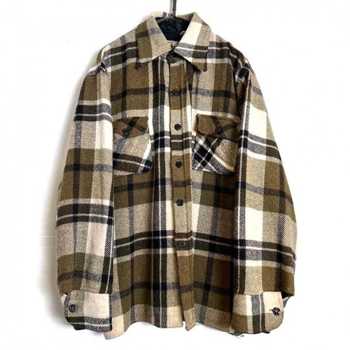 【MONTGOMERY WARD】Vintage CPO Wool Shirt【1970s-】
