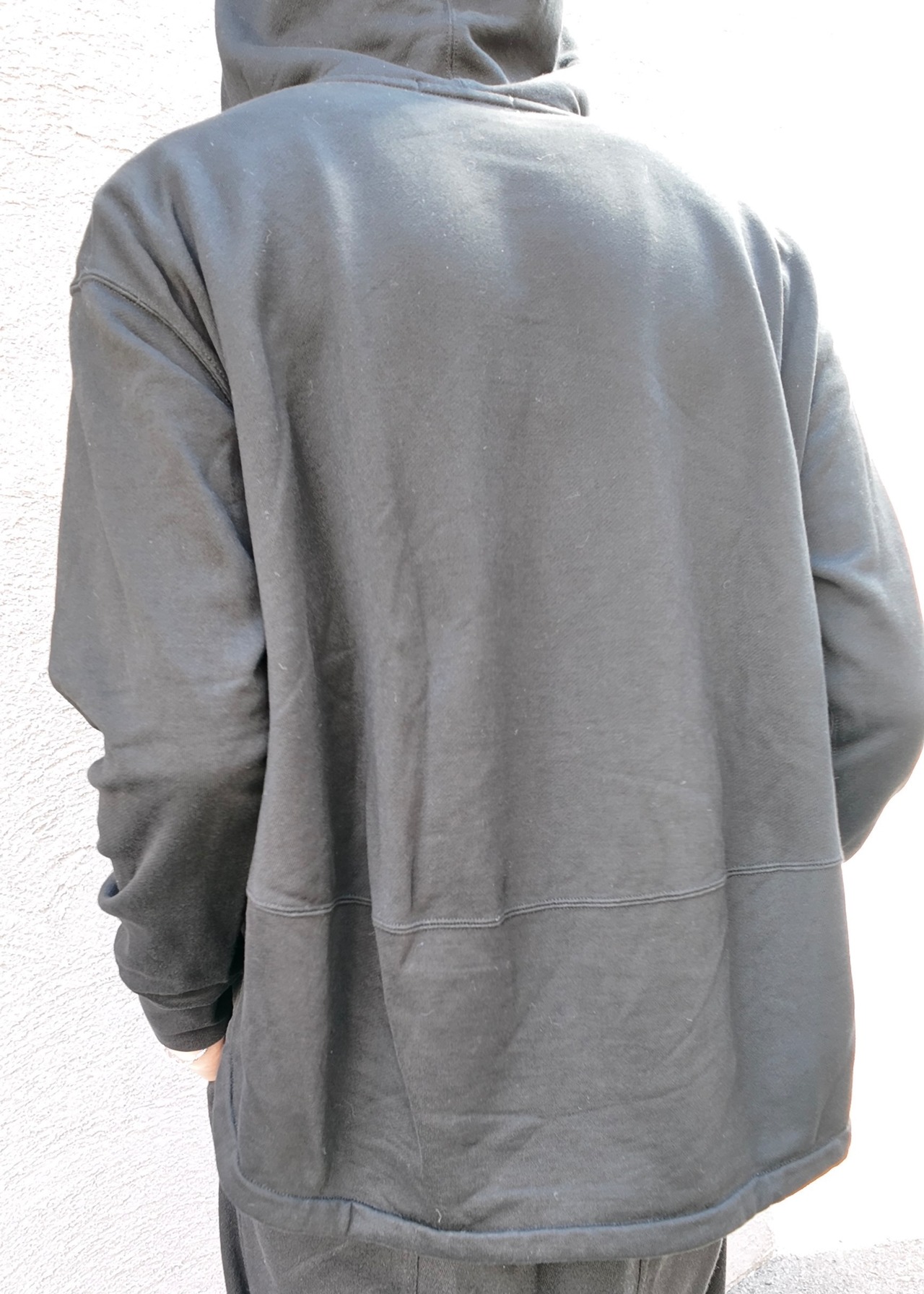 【ZUCCA】compact zip up hoodie