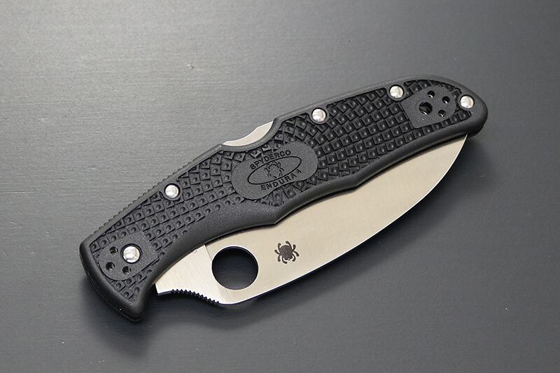 アウトドアナイフ 日本製 C10FSWCBK Spyderco エンデューラ ウォーン  