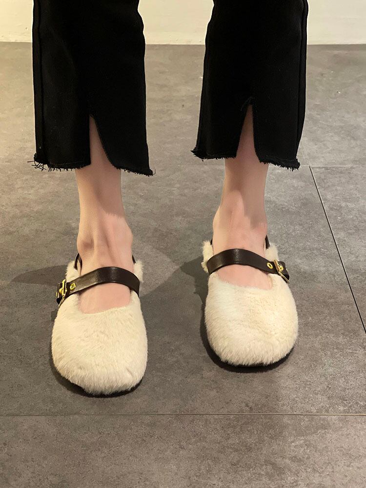 ベルベットシングルウィンタースタンダード 靴 シューズ レトロ 冬物 部族の婦人靴12967352751