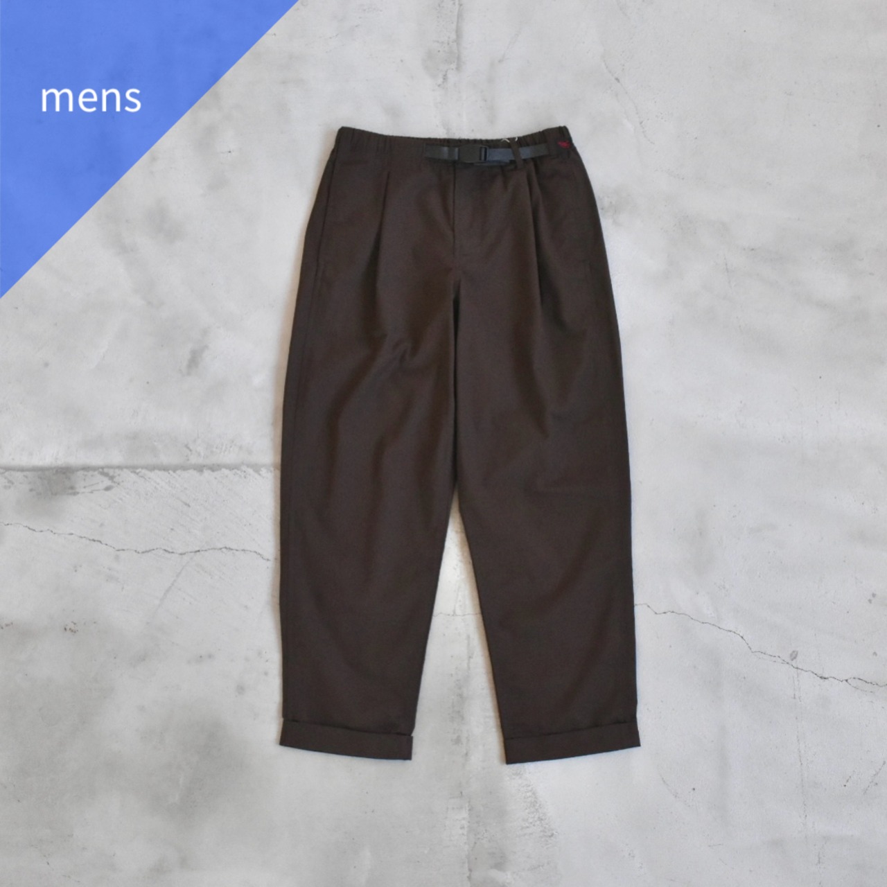 GRAMICCI | T/C TWILL TUCK TAPERED PANTS タック テーパード クライミング パンツ