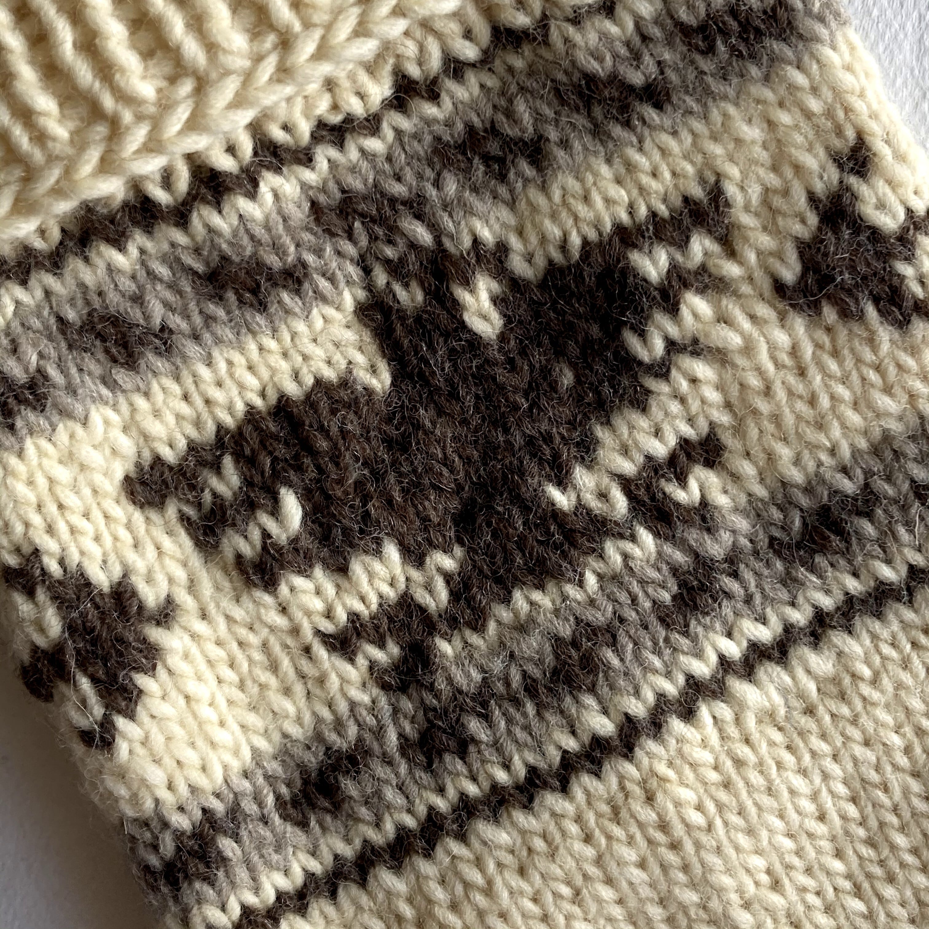 犬服:犬用ニット サンダーバードのカウチンニットMs | にっとも堂