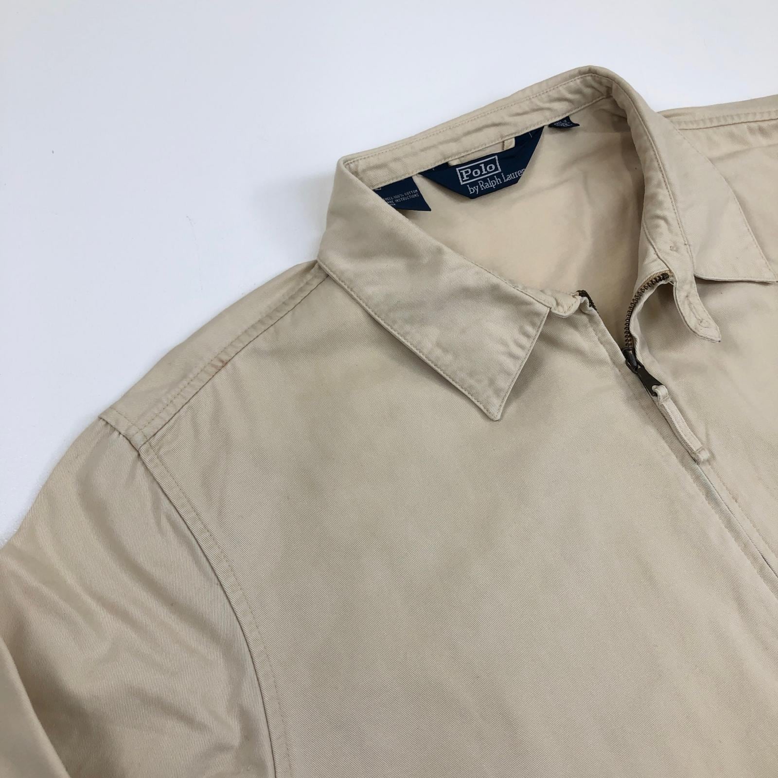 POLO RALPH LAUREN ポロ・ラルフローレン スイングトップ ベージュ