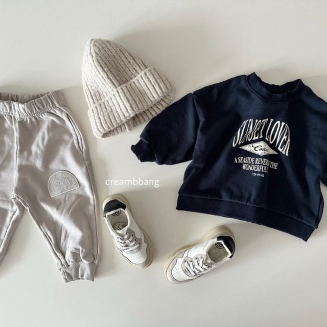 サンセットラバートレーナー 【creambbang】