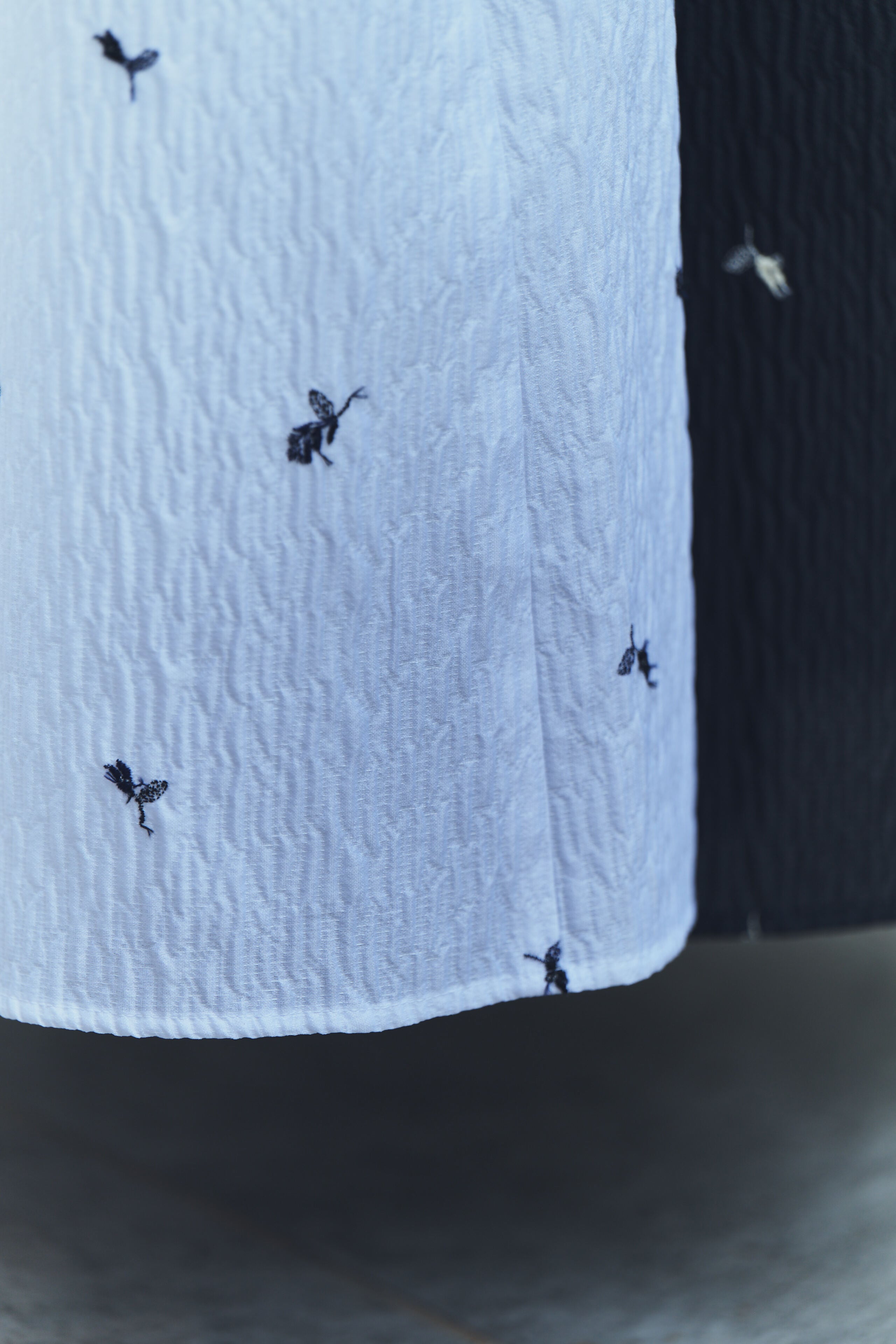 BLUELEA ブルレアEmbroidery jacquard skirt Embroidery jacquard skirt | Bluelea