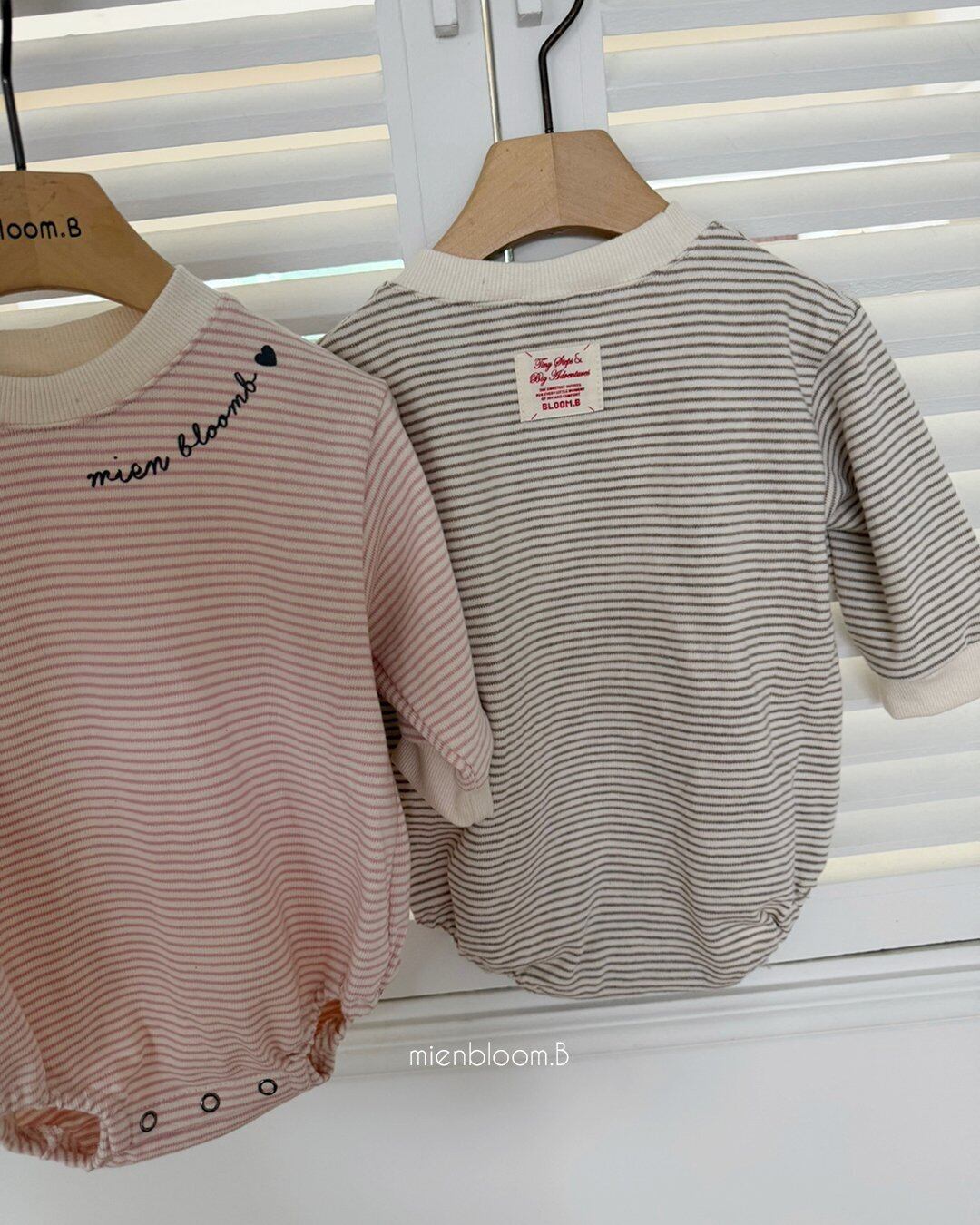 B715【即納】natural stripe suit