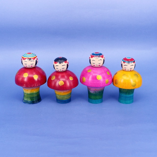 《 弥治郎系・新山実 工人 》きのここけし