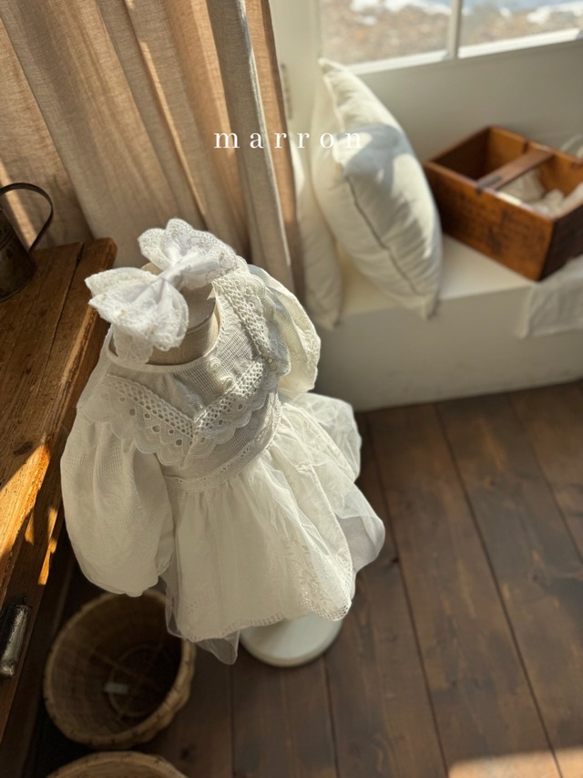 ※お洋服と同梱限定※【即納】<marron> Angel pearl head band