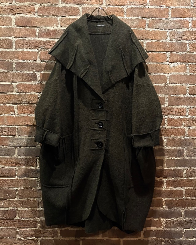 【Caka act3】Euro Vintage Long Wool Coat