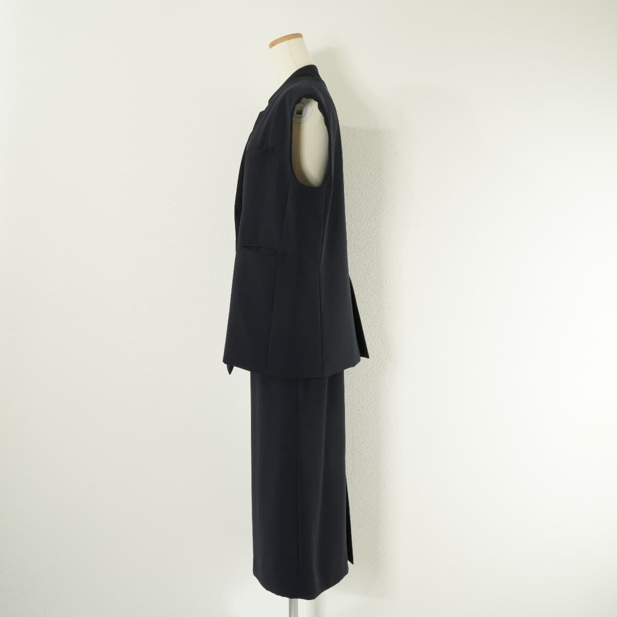 AMERI アメリ OTONA WRAP VEST SET UP DRESS オトナ ラップ ベスト  