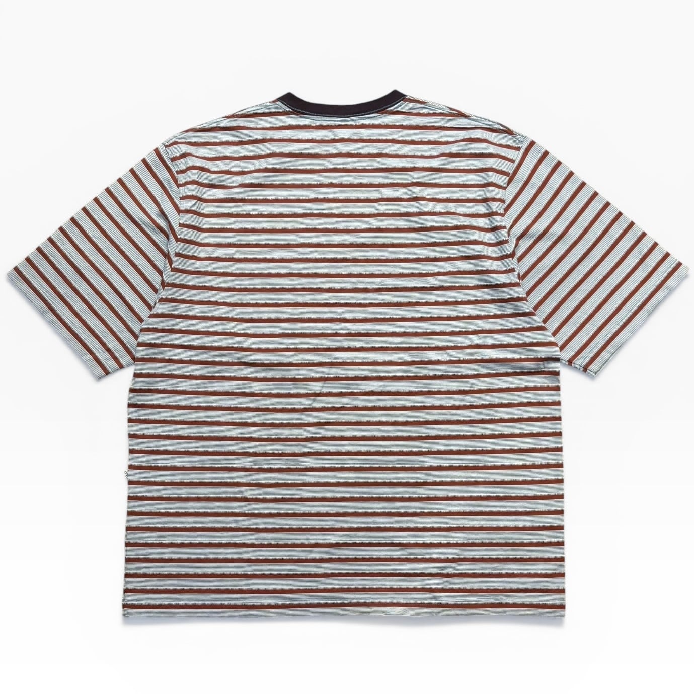 NOROLL UNEVENNESS S/S TEE GREEN ORANGE / ノーロール Tシャツ