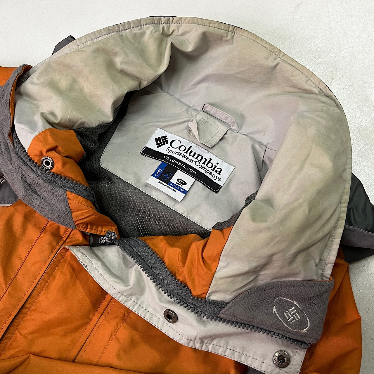 ビッグサイズ 00年代 Columbia コロンビア ハイネック マウンテン 