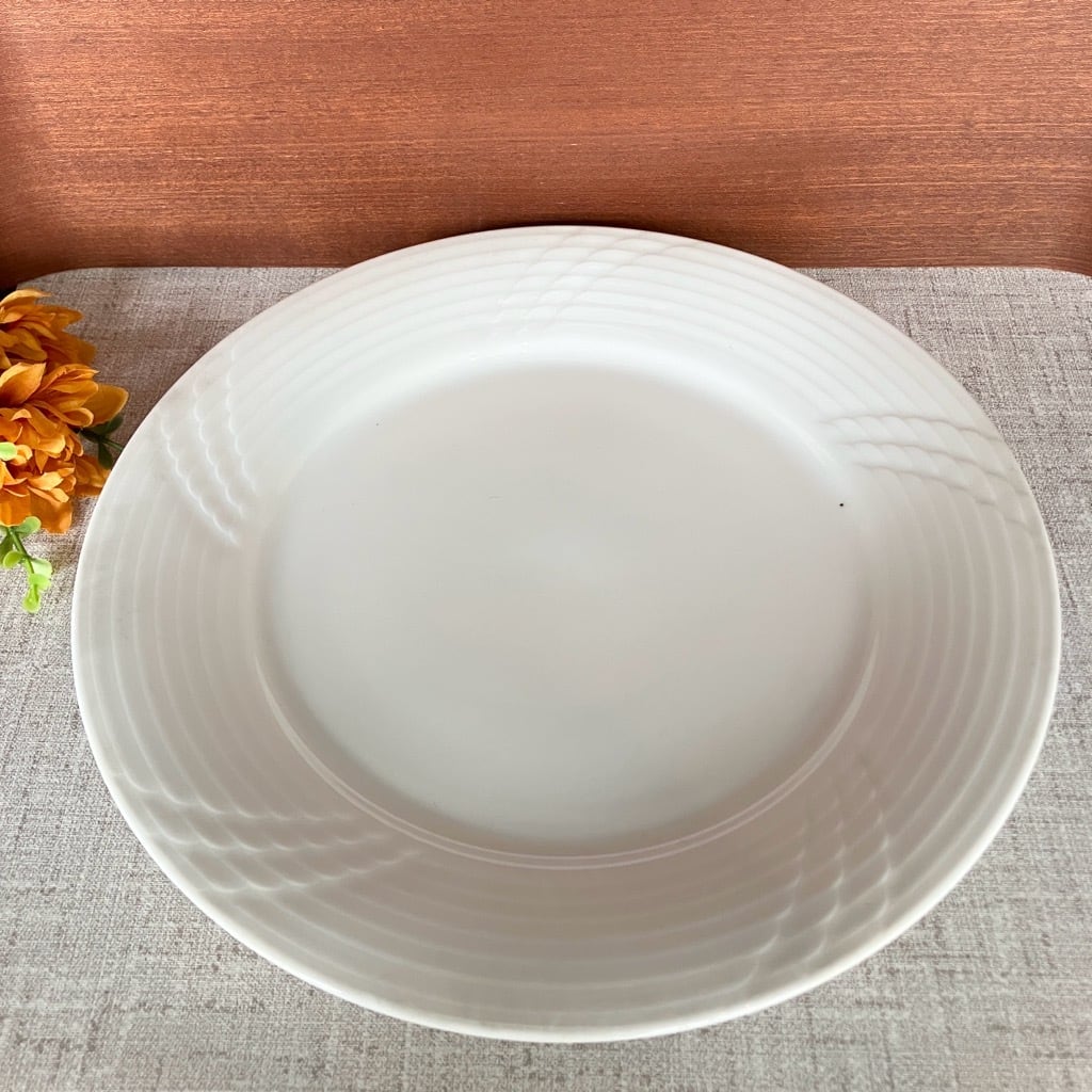 オバール 27cm 長丸皿【全2色・白黒】oval 楕円の器 | 食器のほっこり屋