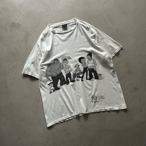 -POPEYE × BETTY BOOP- 90's CK parody T-shirt