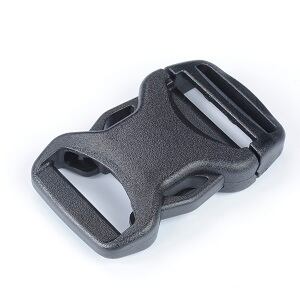NIFCO プラスチック バックル SRGM16 黒 1個 | トーキョービニール