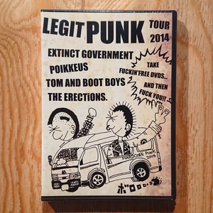 POIKKEUS and others "LEGIT PUNK TOUR2014" Promotion DVD